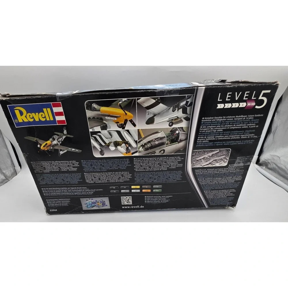 REVELL 03944 P-51D-5NA MUSTANG MODEL KIT-NIB-1:32 SCALE OPEN BOX